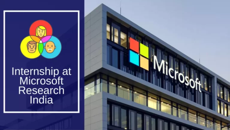 Microsoft Research Internship Program