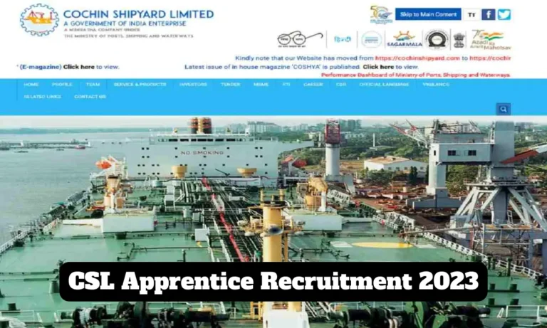 CSL Apprentice Recruitment 2023
