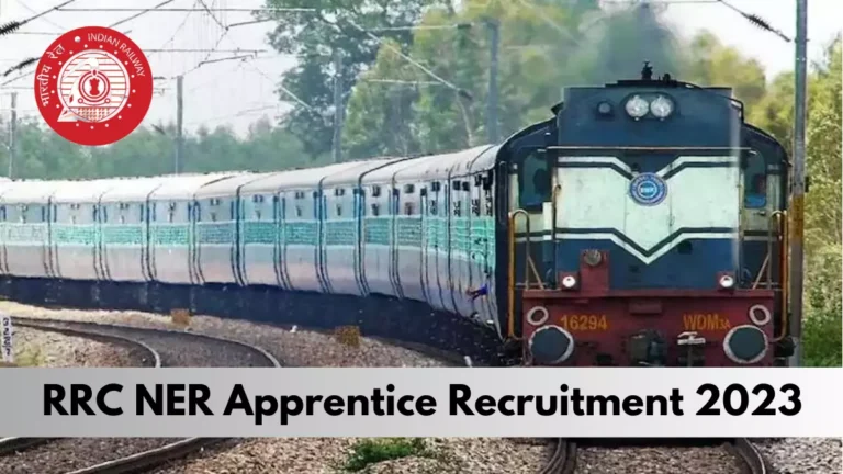 RRC NER Apprentice Recruitment 2023