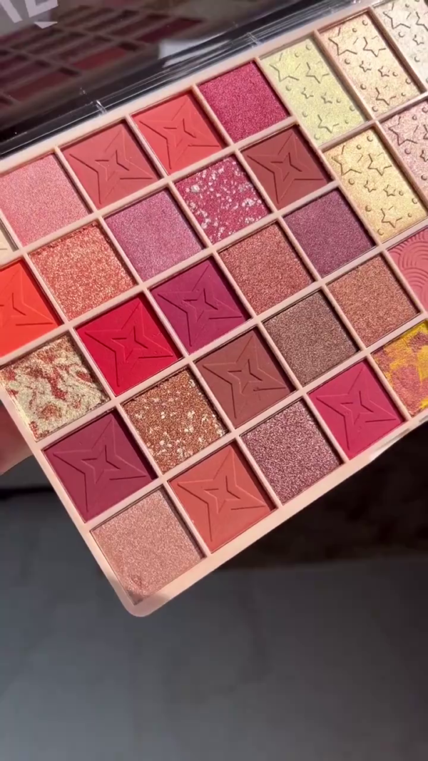 Ultra-Pigmented 48-Color Eyeshadow & Blush Palette – Multi-Texture Makeup Kit with Shimmer, Matte, Glitter & Marble Finishes – All-in-One Travel-Friendly Cosmetic Palette for Bold, Creative, and Everyday Looks