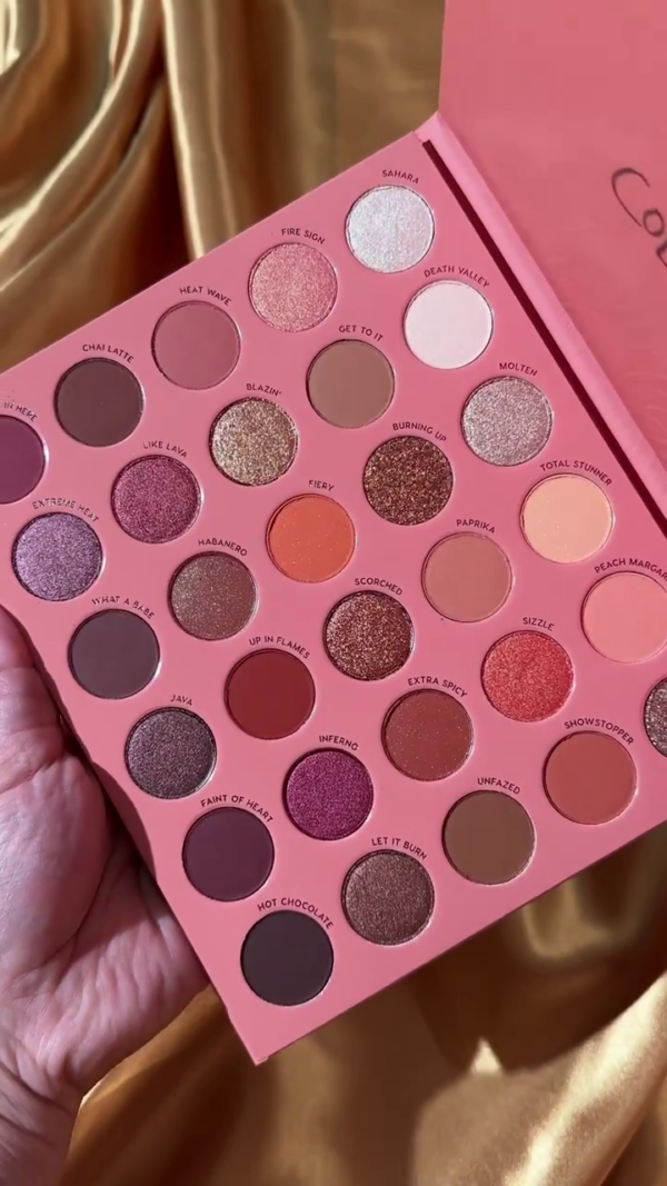 ColorPop 30-Shade Versatile Eyeshadow Palette Featuring Warm Neutrals, Bold Pops of Color, and Dazzling Shimmers for Stunning Day-to-Night Looks