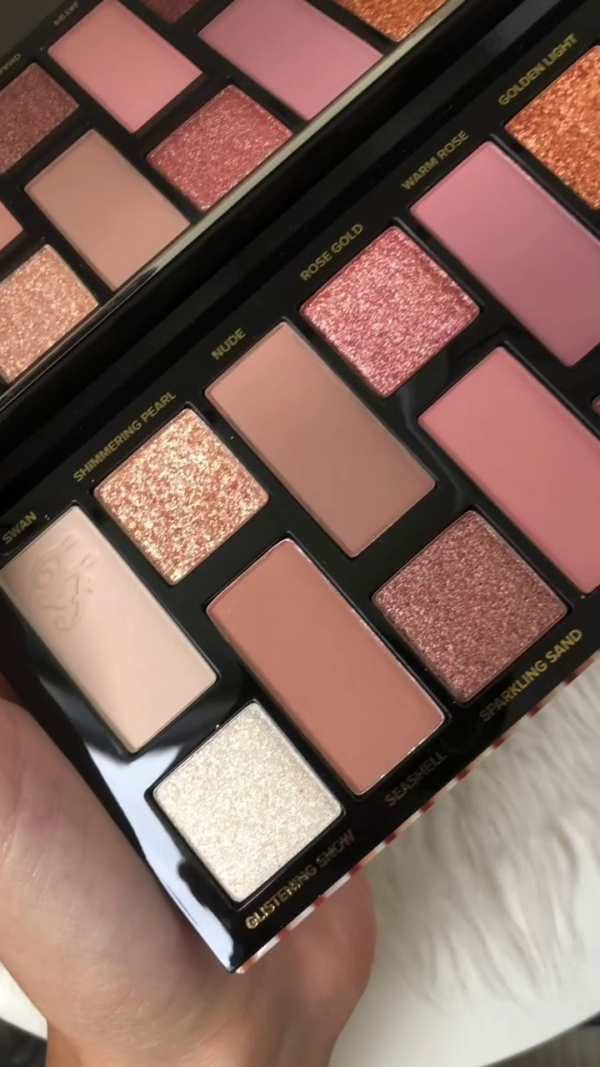 Too Faced Born This Way The Natural Nudes Eyeshadow Palette – 16 Highly Pigmented Matte, Shimmer, and Metallic Shades Inspired by Skin Tones for Seamless Day-to-Night Eye Makeup Looks - Image 2
