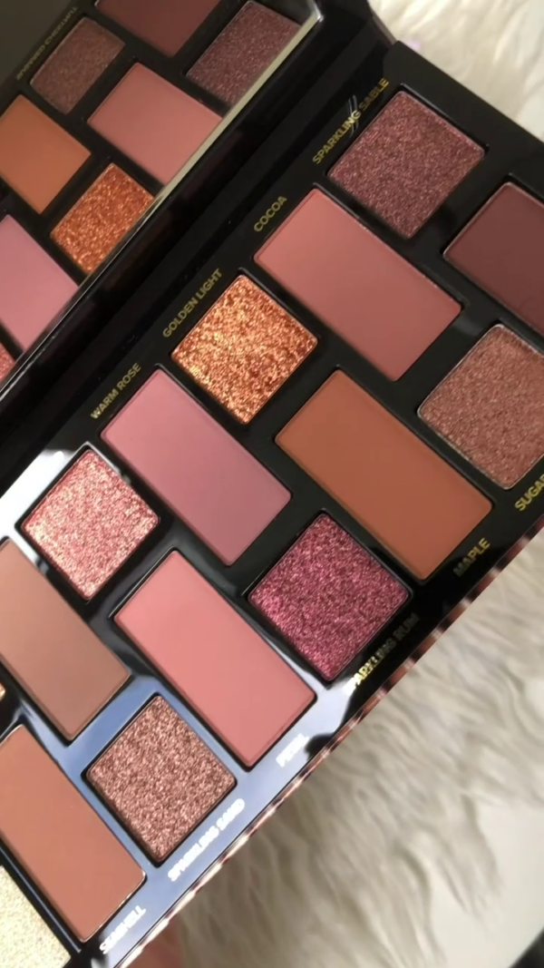 Too Faced Born This Way The Natural Nudes Eyeshadow Palette – 16 Highly Pigmented Matte, Shimmer, and Metallic Shades Inspired by Skin Tones for Seamless Day-to-Night Eye Makeup Looks - Image 3