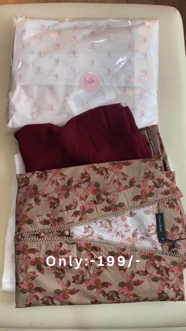 Elegant & Budget-Friendly Ethnic Wear Set with Stylish Prints, Lace Detailing, and Comfortable Fabric – Perfect for Casual and Festive Occasions - Image 2