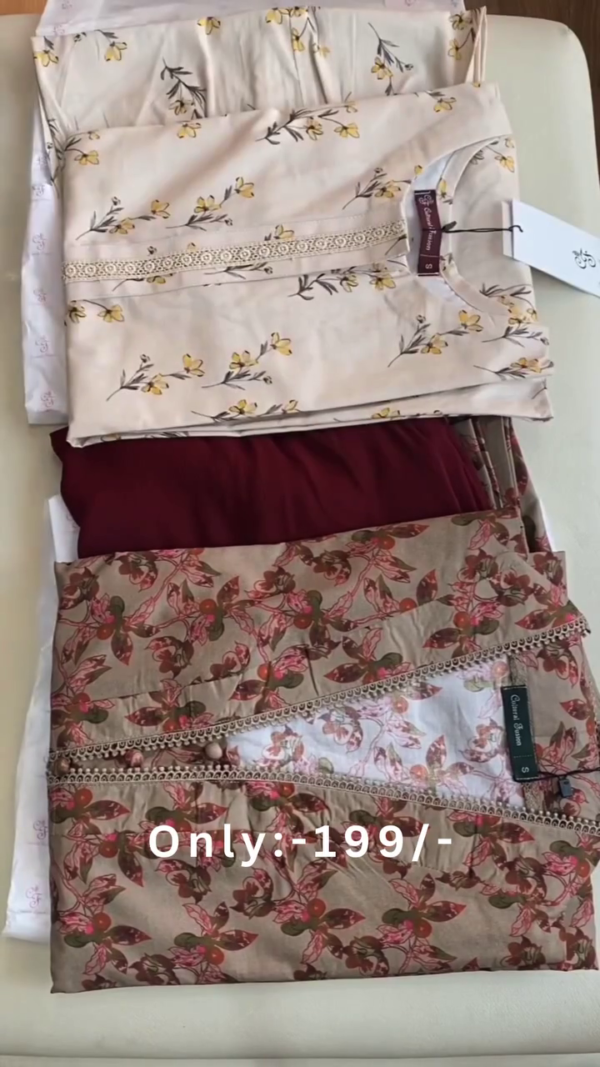 Elegant & Budget-Friendly Ethnic Wear Set with Stylish Prints, Lace Detailing, and Comfortable Fabric – Perfect for Casual and Festive Occasions