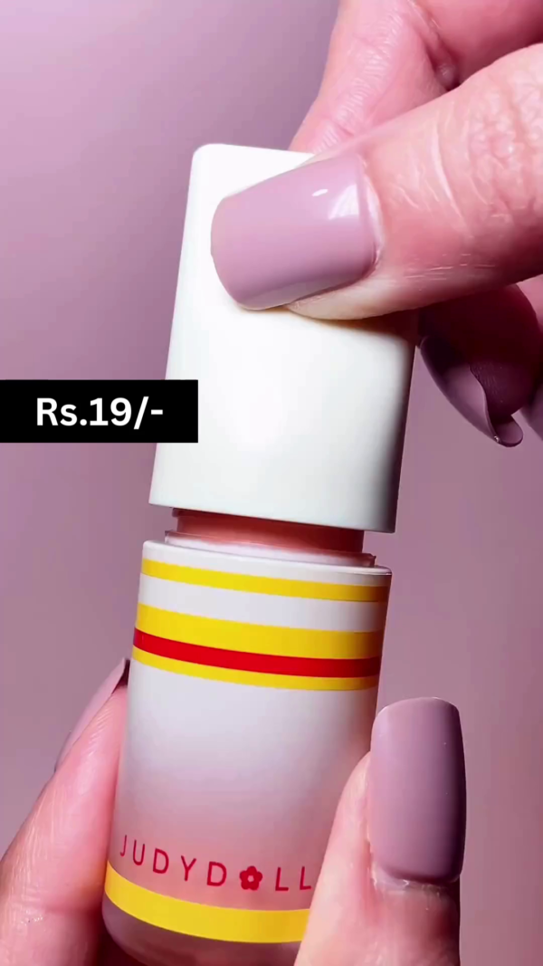 Multi-Functional Blush and Highlighter Stick with Convenient Built-In Soft Brush Applicator for Smooth, Effortless Application and a Radiant, Glowing Finish - Image 2