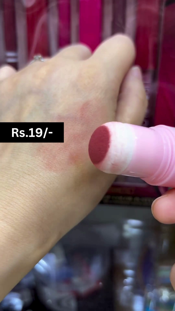 Dual-Ended Lip and Cheek Stick with Soft Applicator for Effortless Blending and Long-Lasting Matte Finish in Versatile Shades for a Natural, Radiant Look - Image 3