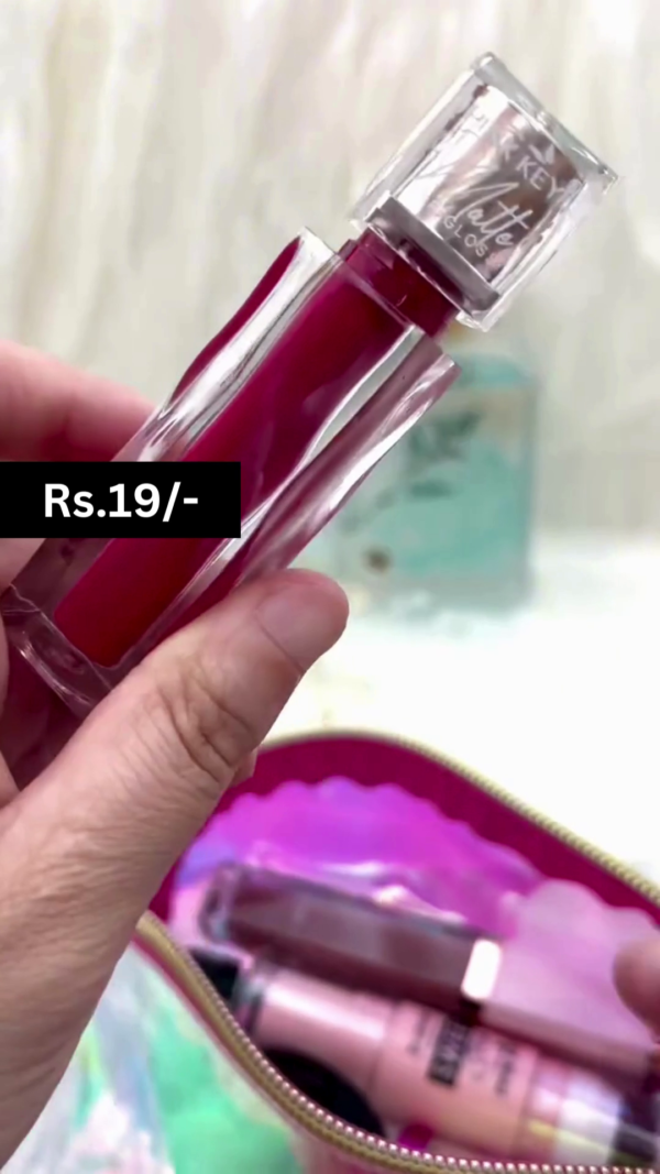 Long-Lasting Matte Lip Gloss with Intense Pigmentation for Bold, Smooth Finish and Comfortable Wear - Image 2