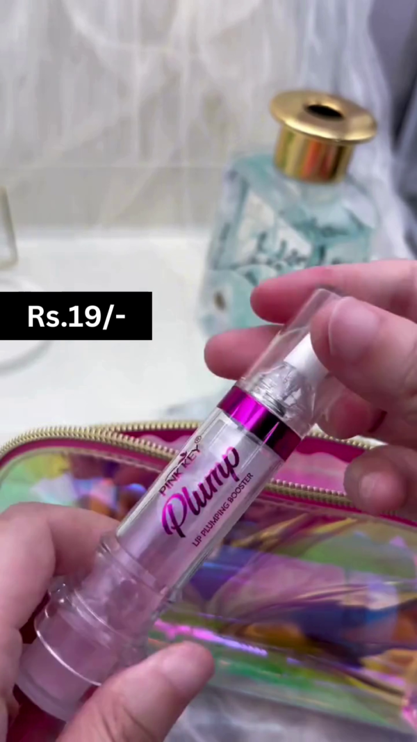 Instant Lip Plumping Booster for Fuller, Luscious Lips with Smooth Application and Moisturizing Effect
