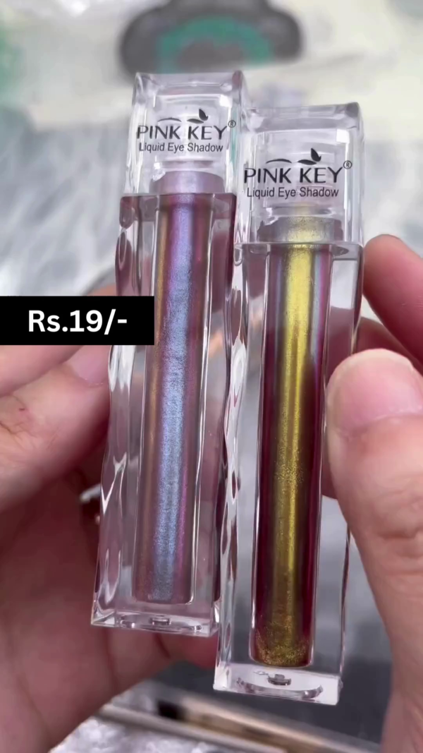 Pinkey Liquid Eye Shadow – A High-Shine, Long-Wearing Formula with Intense Pigment, Available in a Range of Stunning Shades to Give Your Eyes a Glimmering, Multi-Dimensional Finish with Smooth, Effortless Application for All-Day Glam