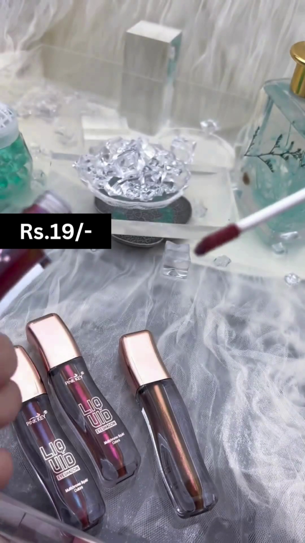 Liquid Eyeshadow – Long-Lasting, High-Pigment Metallic Eye Color with Smooth Application and Glossy Finish for Bold, Glamorous Looks
