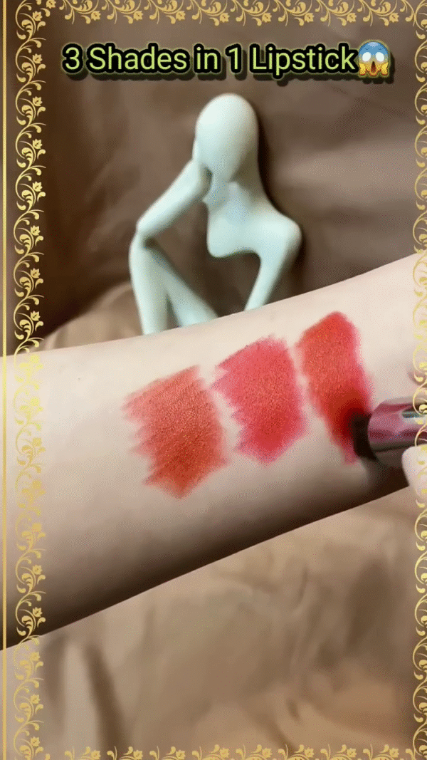 3-in-1 Lipstick: Three Stunning Shades in One Swipe - Image 2