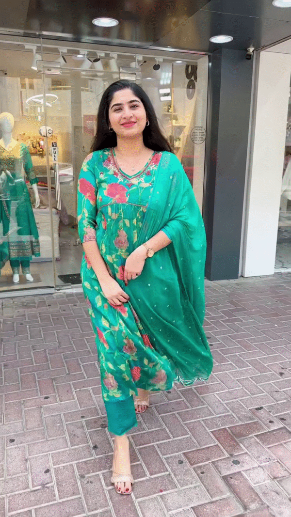 Graceful Ready-to-Wear Suit Collection Featuring a Blend of Vibrant Hues and Pastels with Intricate Thread, Zari, and Sequin Embroidery – Showcasing Elegant Straight-Cut, Anarkali, and A-Line Silhouettes in Premium Cotton, Silk, and Georgette Fabrics – Accentuated with Coordinated Printed, Embellished, and Embroidered Dupattas – Perfect for Weddings, Festive Gatherings, Daytime Celebrations, and Traditional Occasions