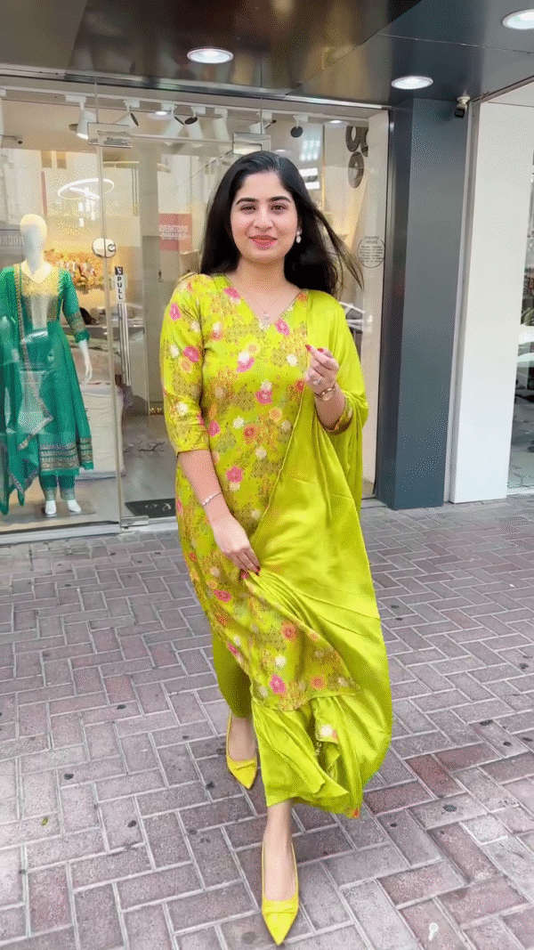 Graceful Ready-to-Wear Suit Collection Featuring a Blend of Vibrant Hues and Pastels with Intricate Thread, Zari, and Sequin Embroidery – Showcasing Elegant Straight-Cut, Anarkali, and A-Line Silhouettes in Premium Cotton, Silk, and Georgette Fabrics – Accentuated with Coordinated Printed, Embellished, and Embroidered Dupattas – Perfect for Weddings, Festive Gatherings, Daytime Celebrations, and Traditional Occasions - Image 2