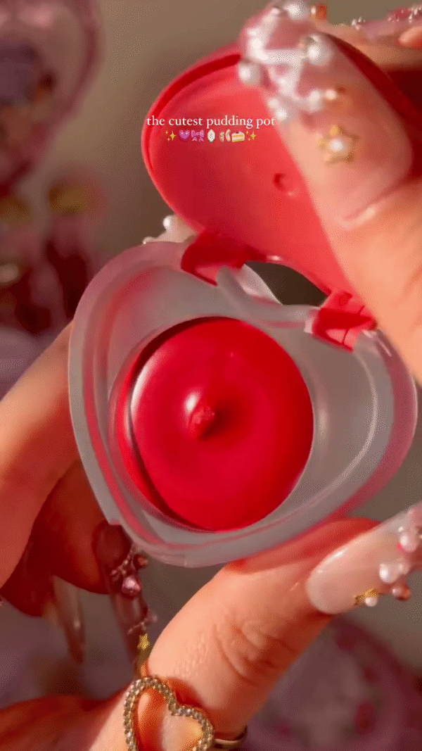 The Cutest Pudding Pot Blush – Adorable Red Tint for a Sweet Flush - Image 2