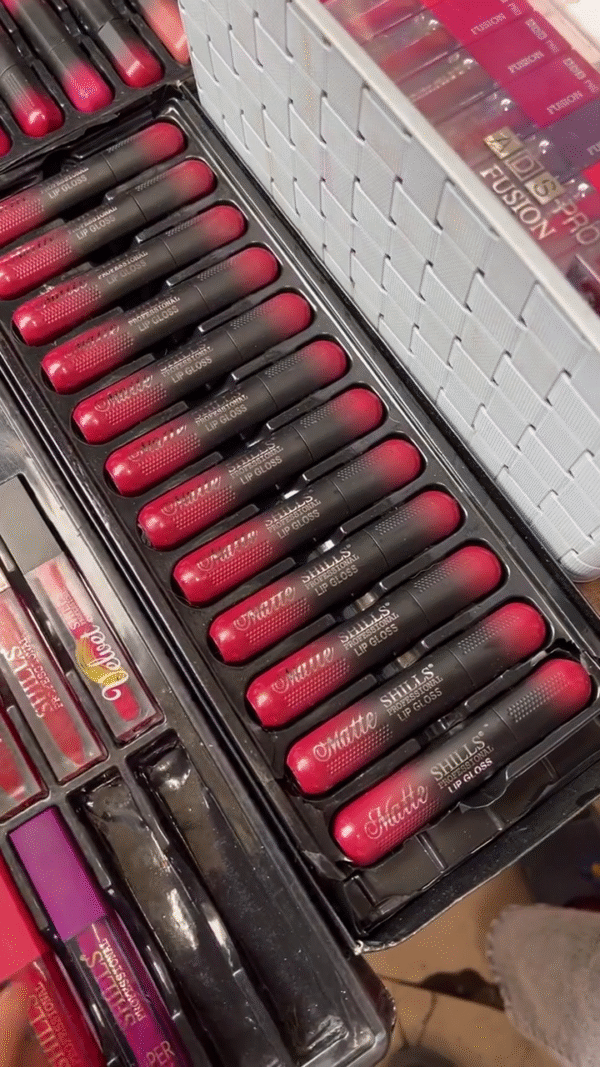Shills Professional Lip Gloss & Matte Lipstick Collection: A Stunning Range of Vibrant Shades for Every Look