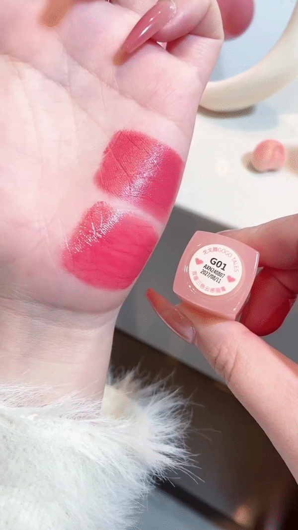 Pretty in Pink: Gogo Tales Lipstick Set for Soft, Radiant Lips with a Touch of Sweetness - Image 2