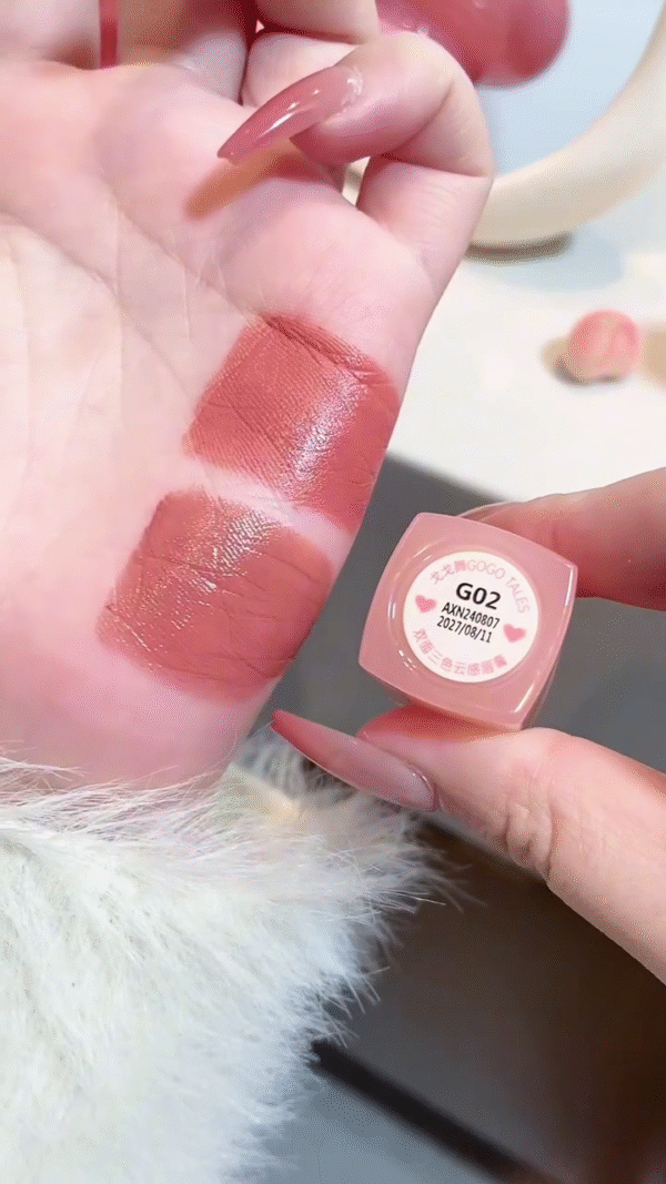 Pretty in Pink: Gogo Tales Lipstick Set for Soft, Radiant Lips with a Touch of Sweetness - Image 3