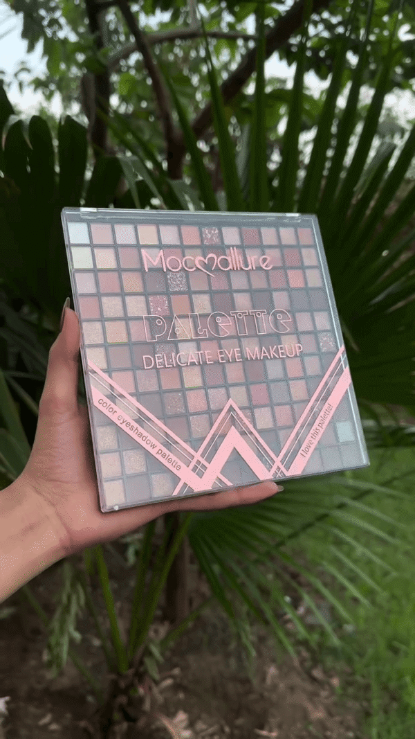 Ultra-Pigmented 99-Color Eyeshadow Palette – Matte, Shimmer & Glitter Nude Tones for Professional & Everyday Makeup Looks