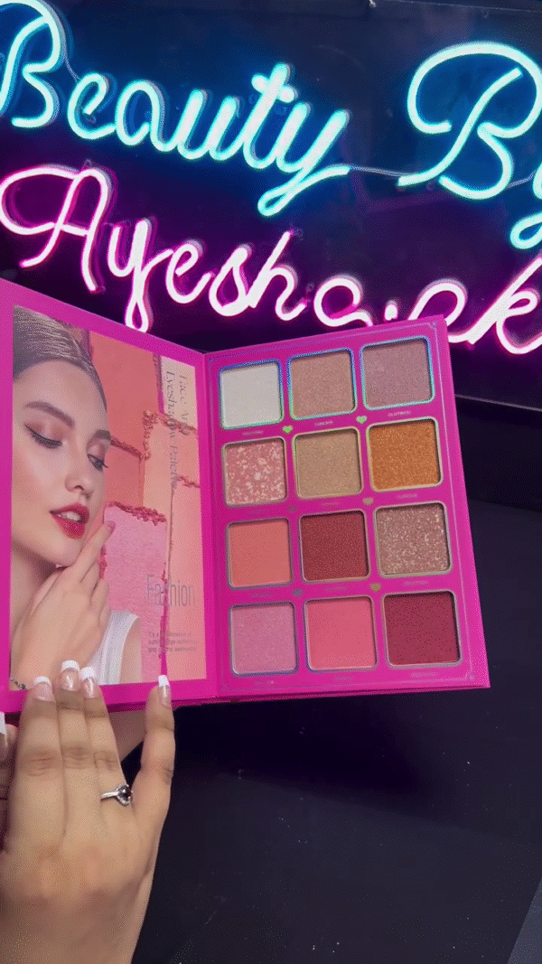 Complete Professional Makeup Palette Book – Featuring a Wide Range of Matte, Shimmer, and Glitter Eyeshadows, Perfect for Every Makeup Look - Image 3