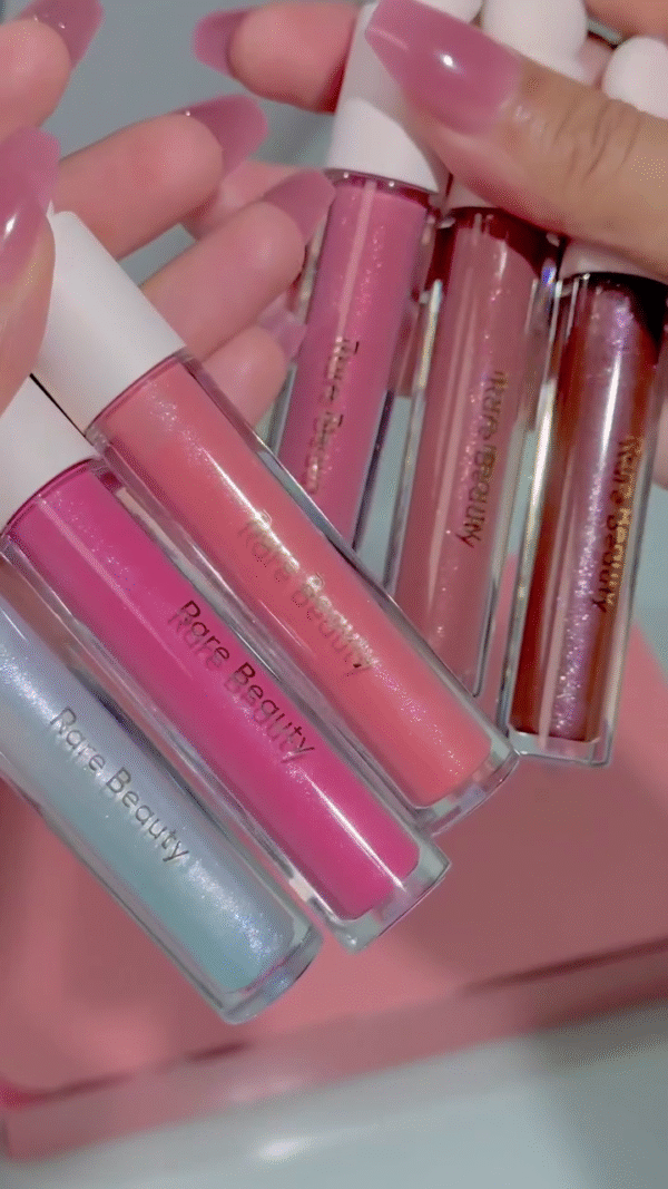Rare Beauty Lip Gloss Set – Stunning Shades with Glossy Finish for a Hydrated, Plump, and Shiny Lip Look