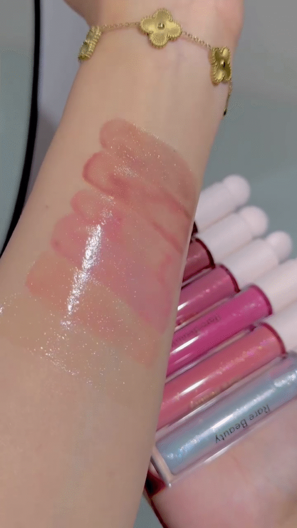 Rare Beauty Lip Gloss Set – Stunning Shades with Glossy Finish for a Hydrated, Plump, and Shiny Lip Look - Image 2