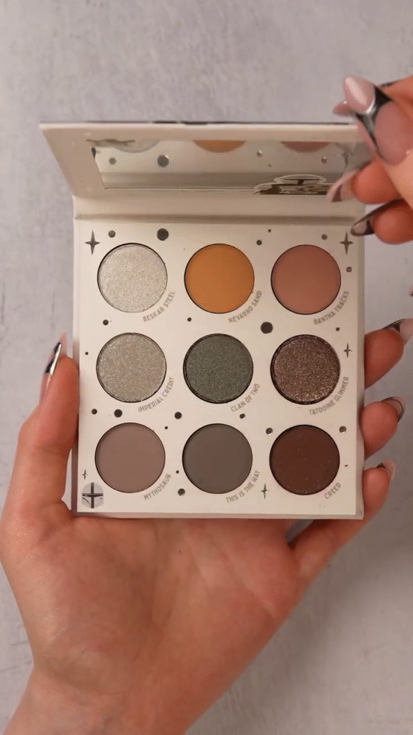 Cosmic Eyeshadow Palette with 9 Stunning Shades – A Mix of Matte, Shimmer, and Metallic Finishes for Bold and Subtle Looks - Image 2