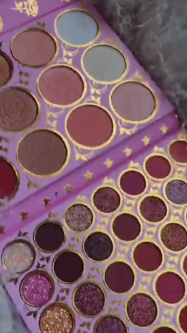 36-Color Glitter Eyeshadow Palette – A Stunning Mix of Shimmering Reds, Greens, Blues, and Purples for Bold and Creative Eye Looks - Image 2