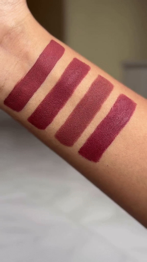 Festive Season Must-Have Lipstick Set – A Collection of Matte and Non-Transferable Lip Colors in Gorgeous Red and Pink Shade - Image 2