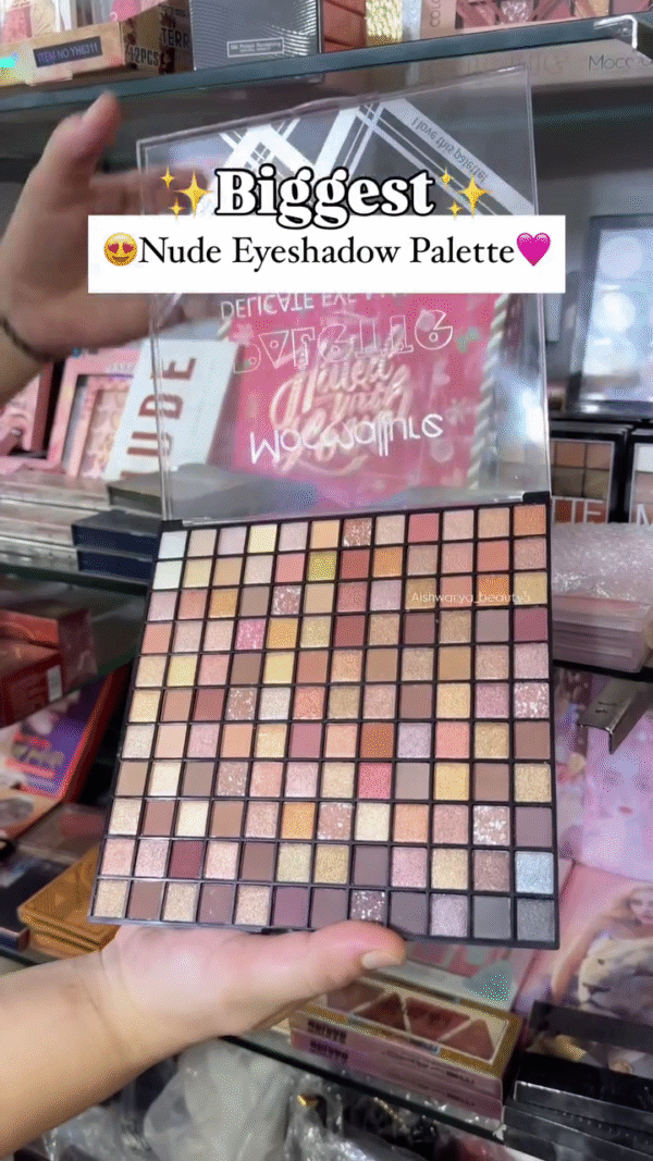 Biggest Nude Eyeshadow Palette – Wide Range of Shimmer and Matte Shades for Stunning Everyday to Glam Looks - Image 2