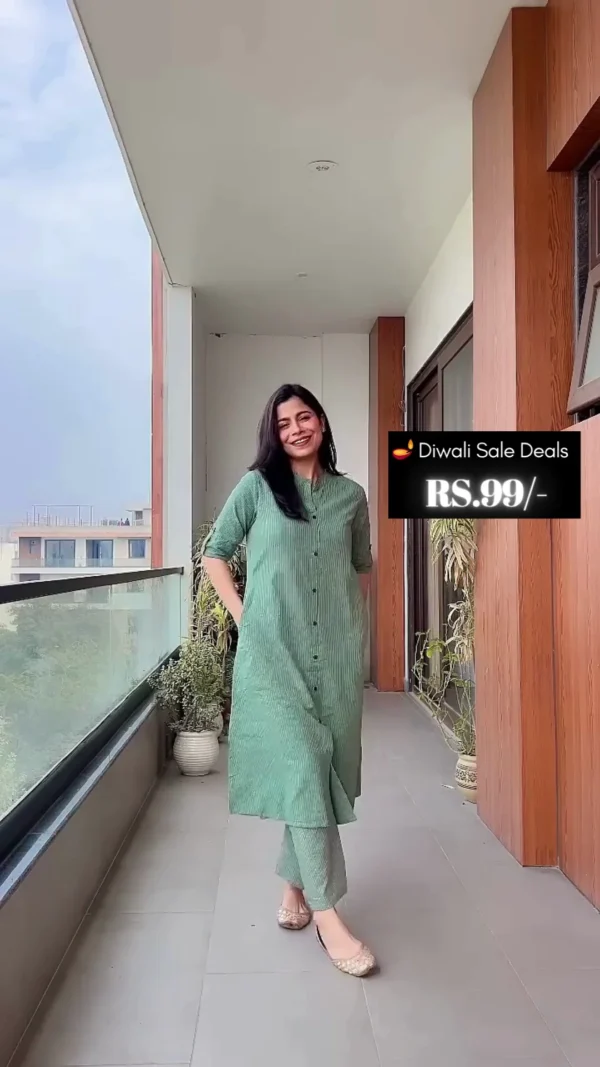 Trendy Ethnic Kurta Set for Women | Style 36 Version
