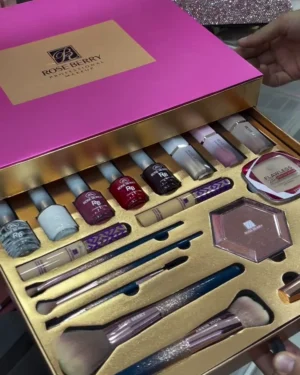 All-in-One Professional Makeup Kit for Women & Girls – Complete Beauty Set with Eyeshadow, Blush, Highlighter, Lip Colors & Essential Tools for Party