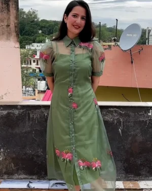 Elegant Green One Piece Dress for Women – Stylish, Comfortable & Perfect for Parties and Casual Outings