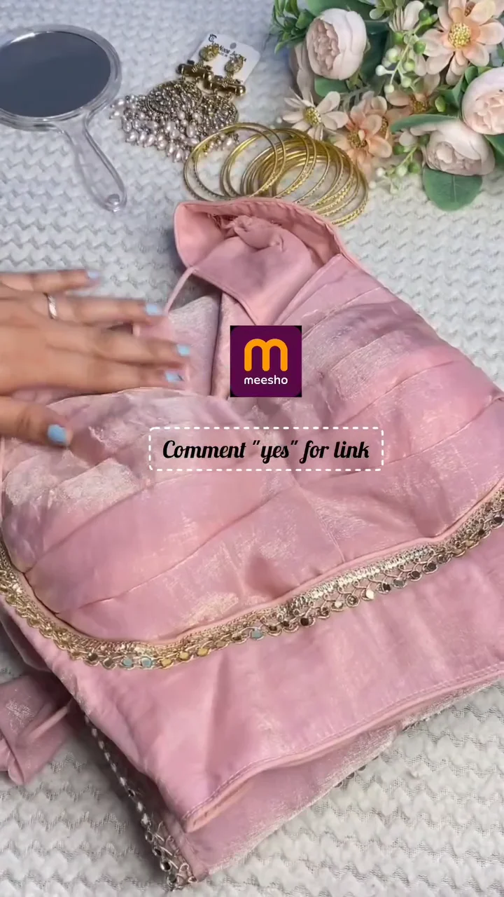 Graceful Pink Saree for Women – Elegant, Timeless & Perfect for Weddings and Festive Celebrations - Image 2