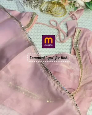 Graceful Pink Saree for Women – Elegant, Timeless & Perfect for Weddings and Festive Celebrations