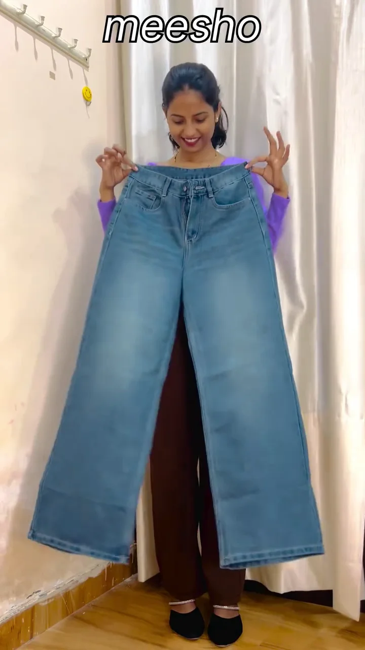 Classic Blue Denim Jeans for Women – High-Quality Stretchable Denim Fabric with Slim Fit Design, Comfortable Daily Wear Casual Jeans for College, Office & Outings - Image 2