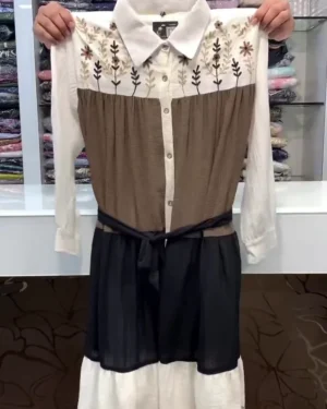 One Piece Dress for Women – Trendy Western Wear Outfit with Comfortable Fit – Perfect for Casual Wear, Parties & Daily Use