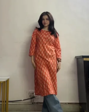 Stylish Kurti Pair for Women | Premium Cotton / Rayon Fabric | Ethnic & Casual Matching Set | Comfortable, Trendy & Everyday Wear