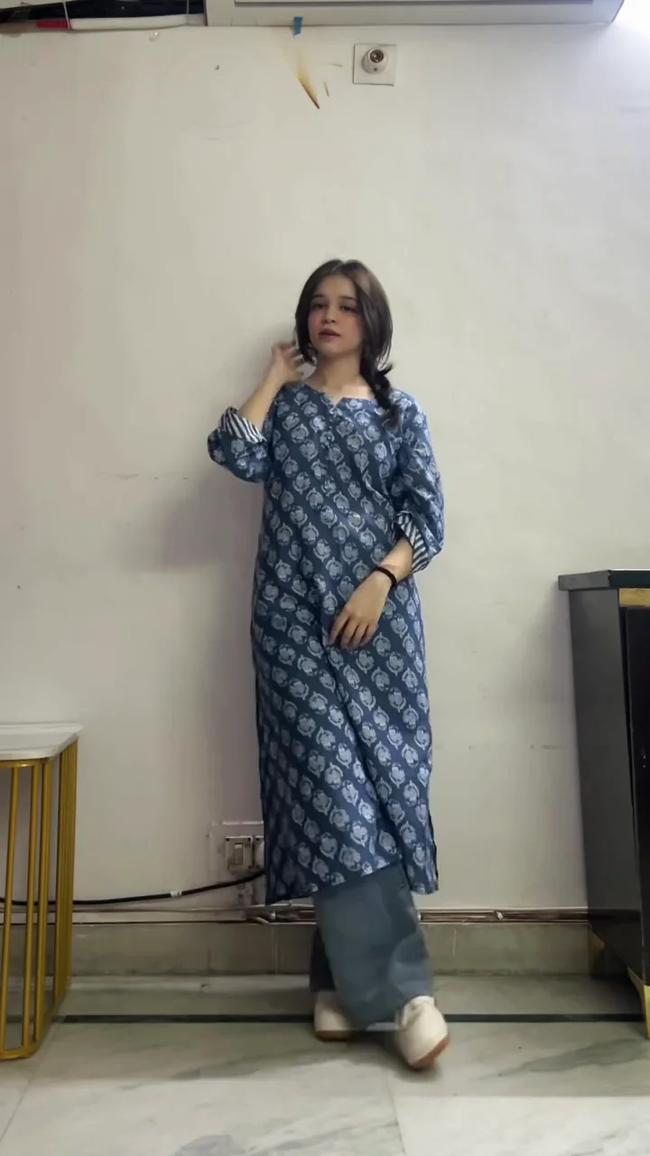 Stylish Kurti Pair for Women | Premium Cotton / Rayon Fabric | Ethnic & Casual Matching Set | Comfortable, Trendy & Everyday Wear - Image 2