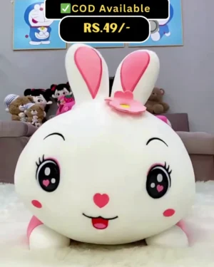 Cute Big Pink and White Teddy Bear – Soft & Huggable Plush Toy, Adorable Gift for Kids, Girls, and Loved Ones, Perfect for Birthdays & Special Occasions